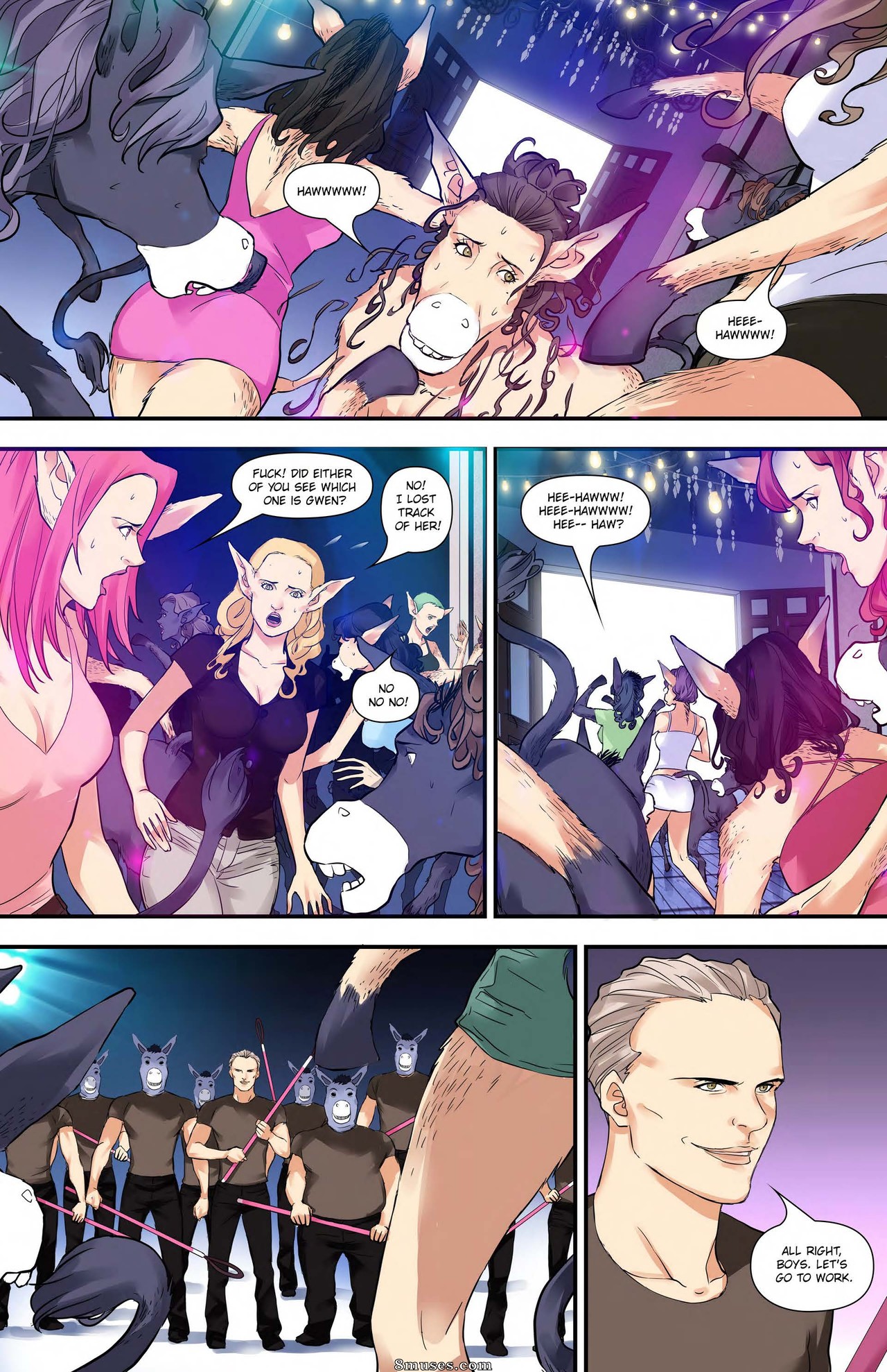 Escape from pleasure island comic