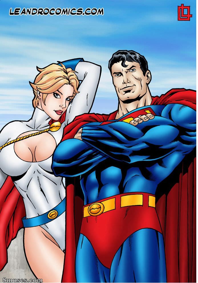 Art - Power Girl in hot sex action - Page 17