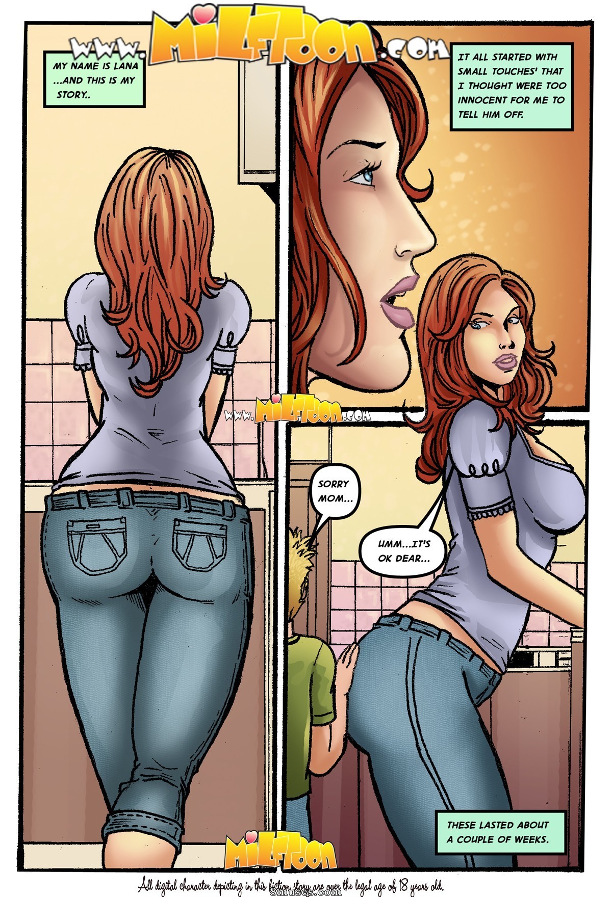 MilfToon Comics - Un jour - Page 1