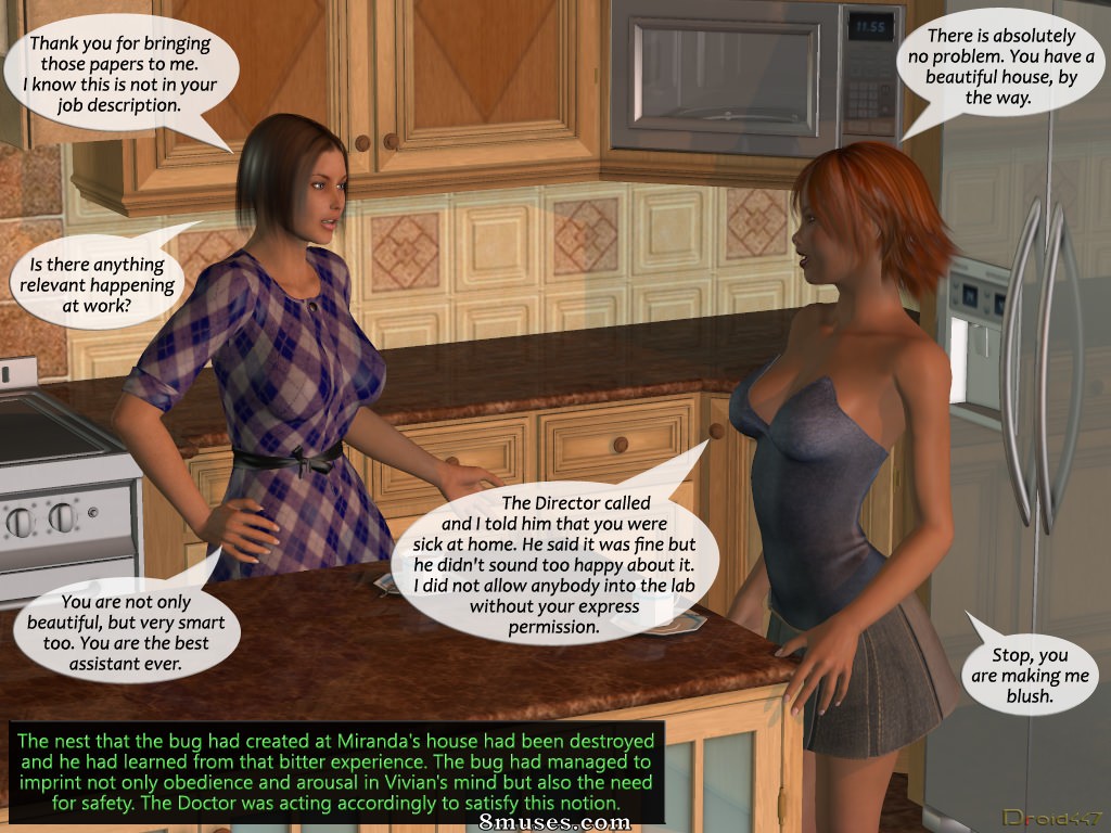 3DMonsterStories.com Comics - कीट नियंत्रण विकास - पेज 29