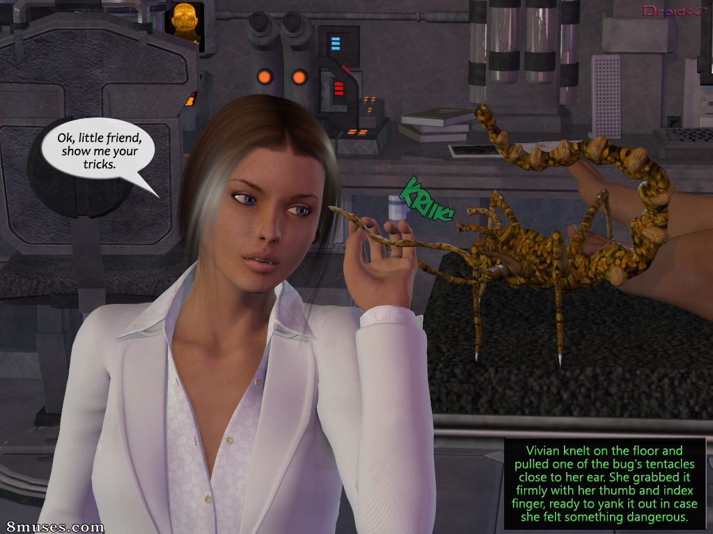 3DMonsterStories.com Comics - कीट नियंत्रण विकास - पेज 9
