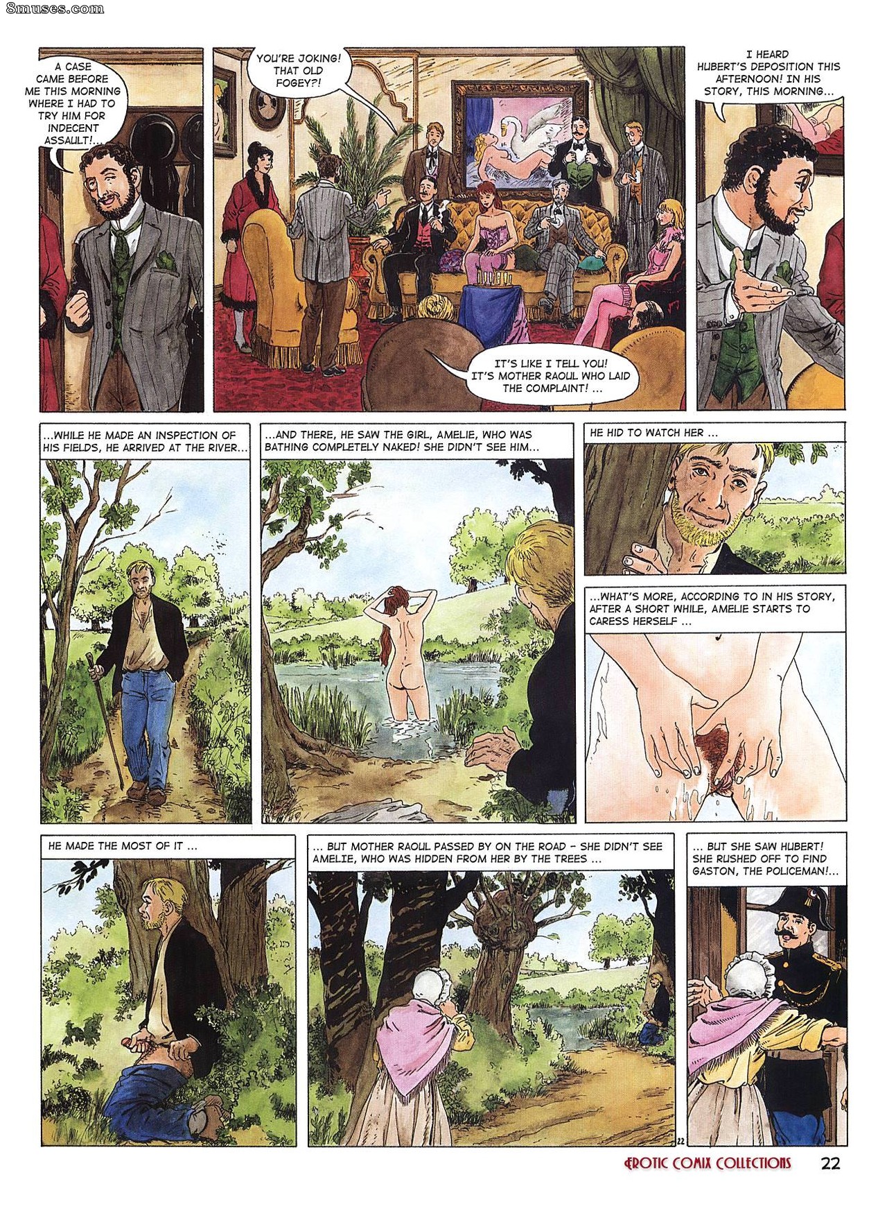 Hugdebert Comics - La maison Tellier - Page 23