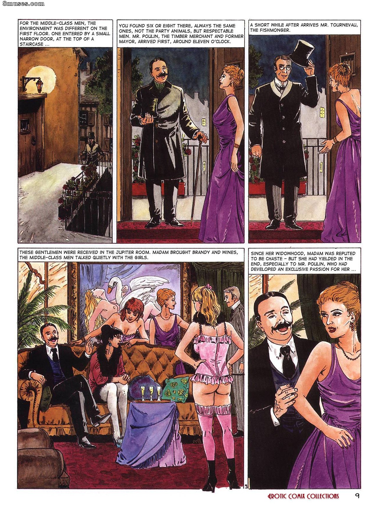 Hugdebert Comics - La casa Tellier - Página 10