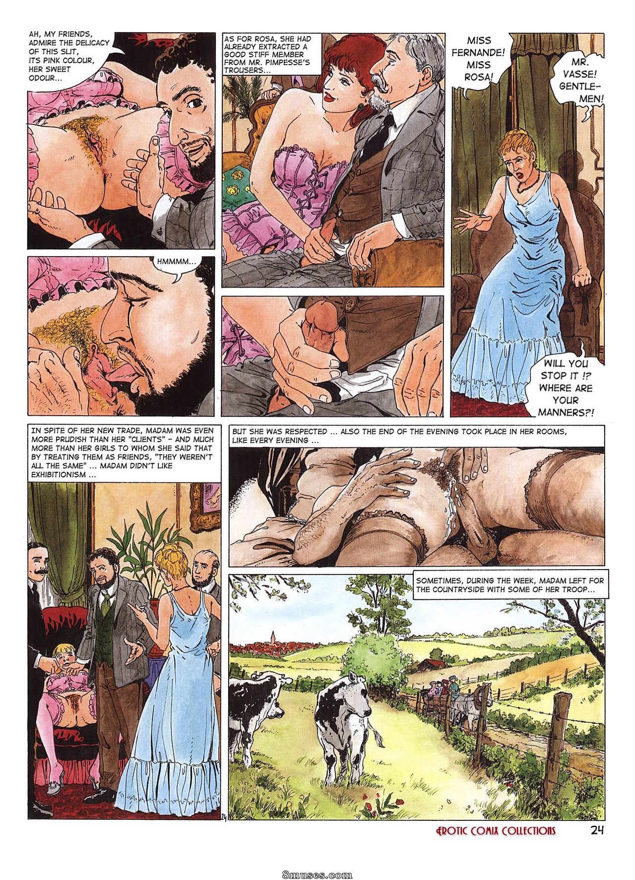 Hugdebert Comics - La maison Tellier - Page 25