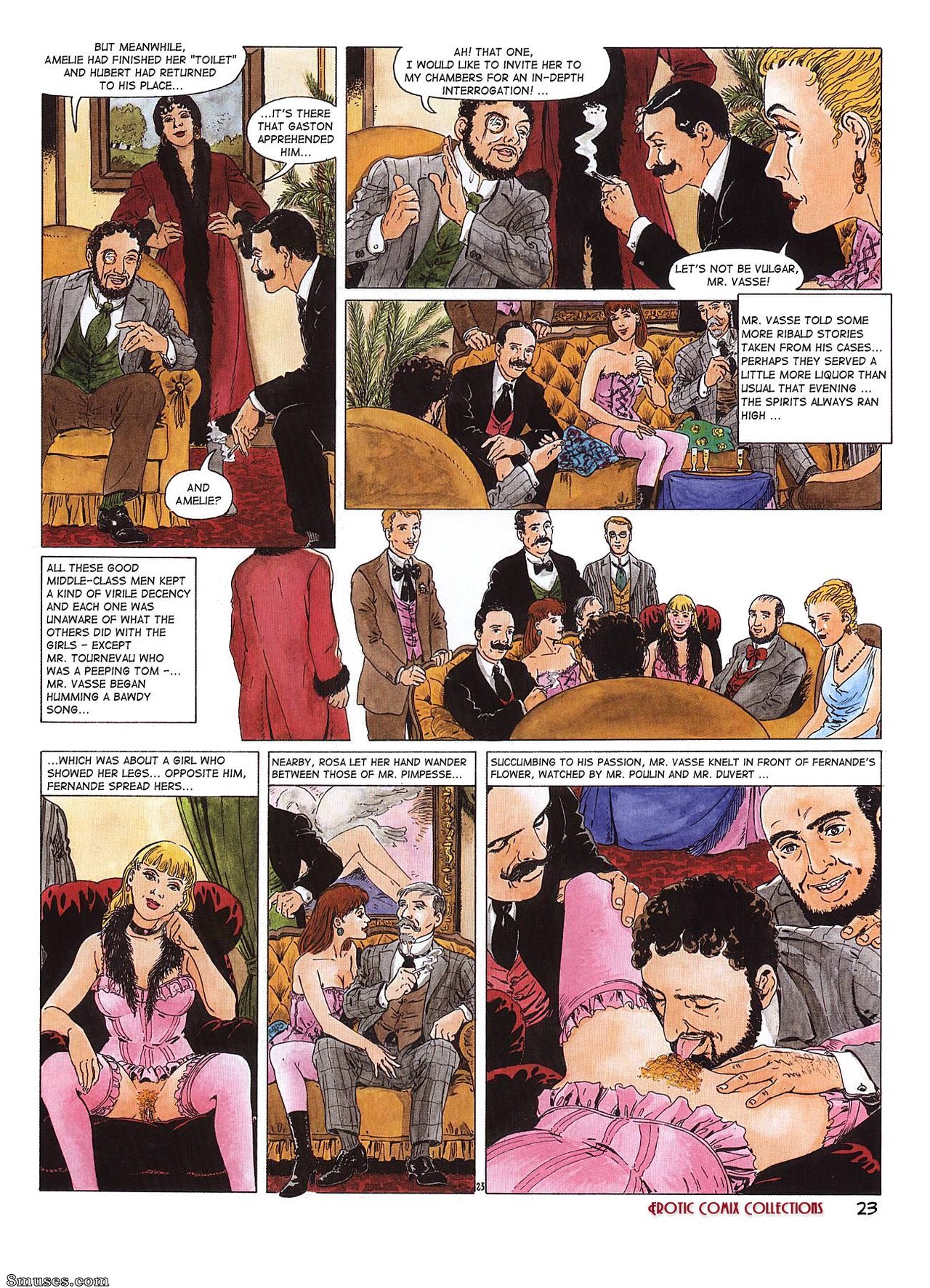 Hugdebert Comics - La maison Tellier - Page 24