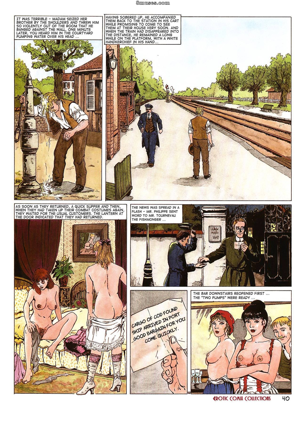 Hugdebert Comics - La maison Tellier - Page 41