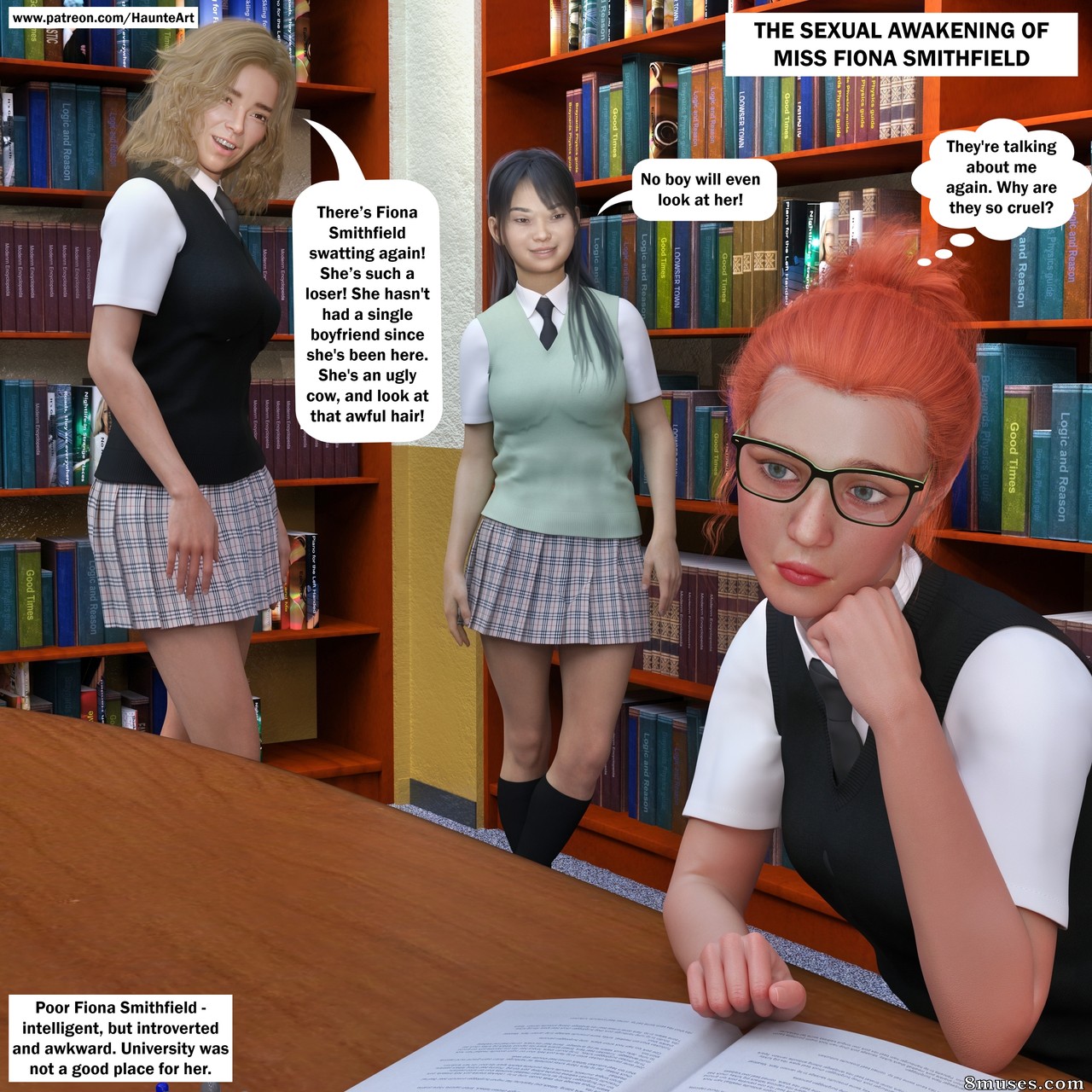 Harasurya - The Sexual Awakening of Miss Fiona Smithfield - Page 1