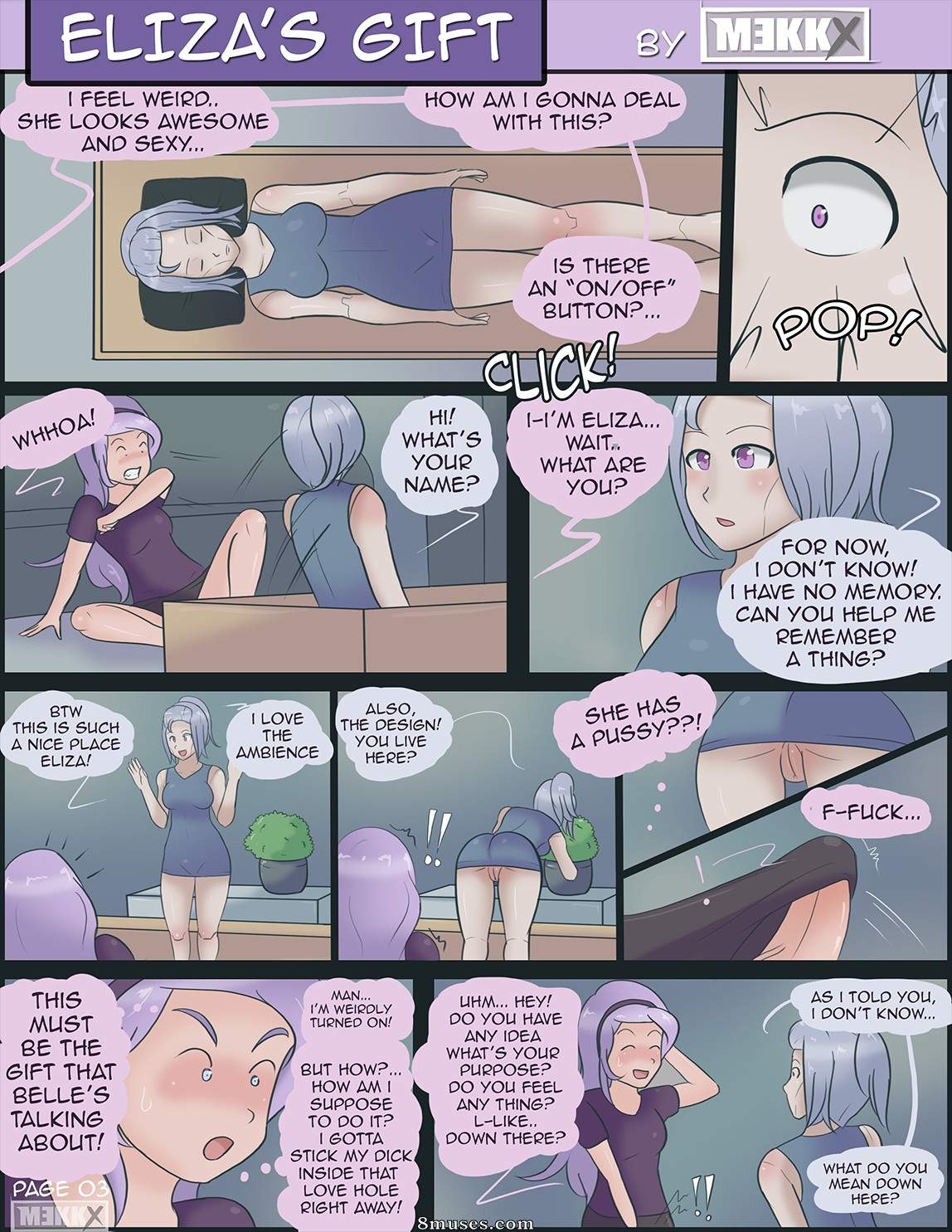 Page 3 | Various-Authors/Mekkx/Elizas-Gift | 8muses - Sex Comics