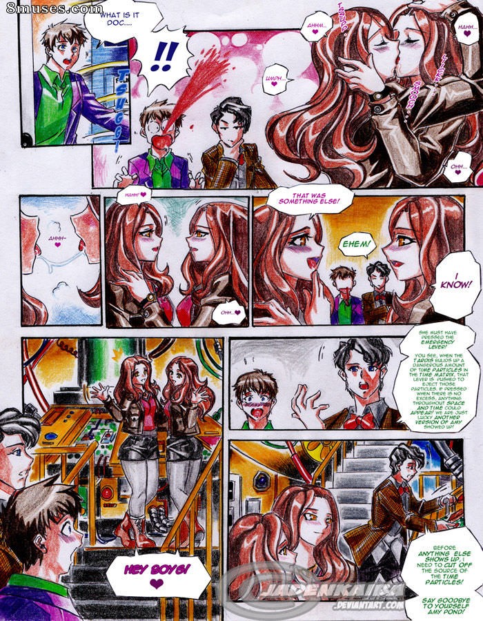 Jadenkaiba Comics - La fille qui attendait - Spécial manga fan fiction Doctor Who - Page 5