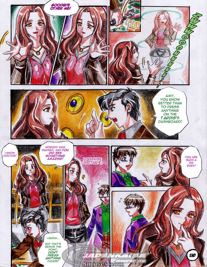 Jadenkaiba Comics - A garota que esperou - Especial de mangá de fã de Doutor Who - Página 6