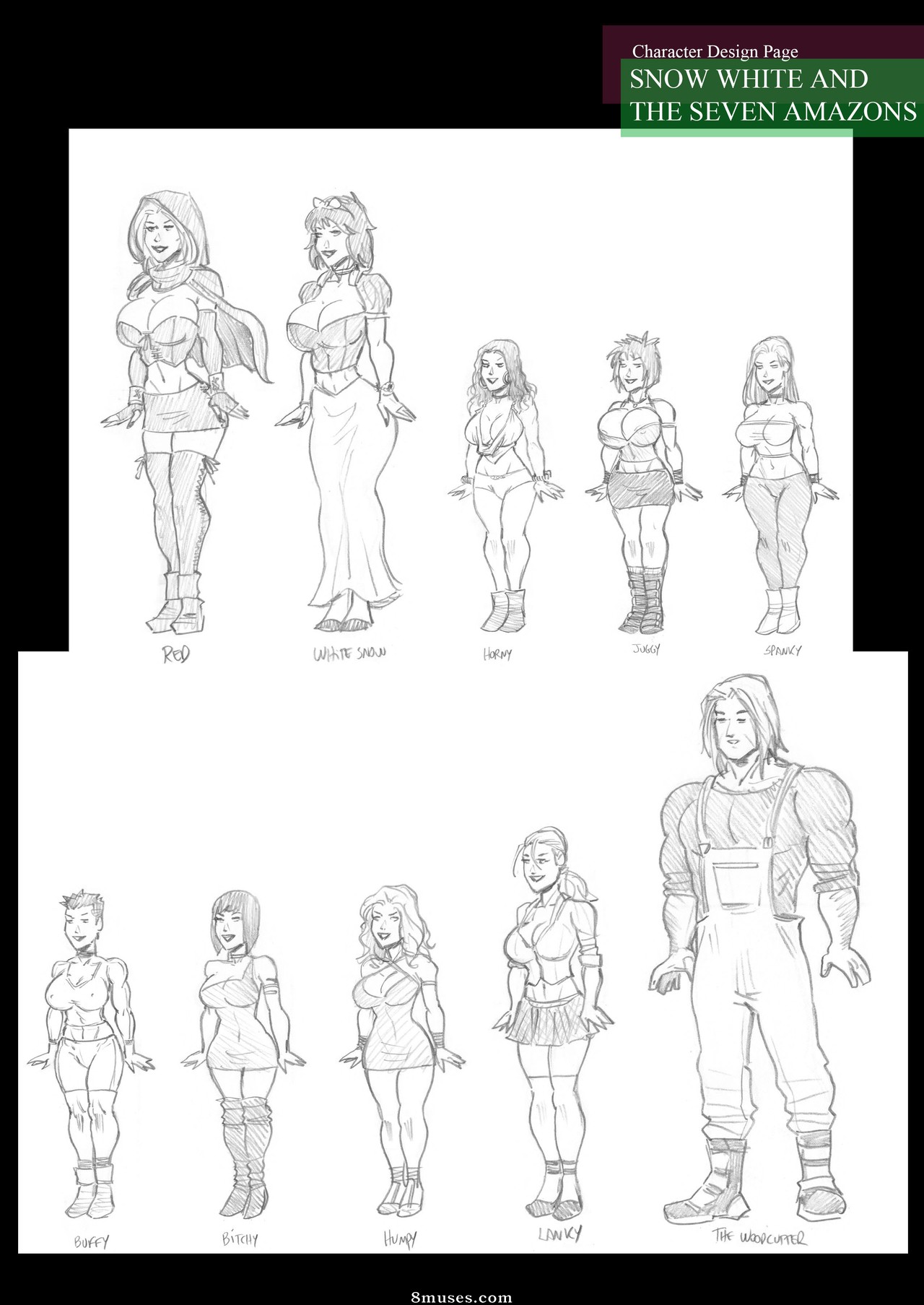 ZZZ Comics - Snow White and The Seven Amazons - Page 31