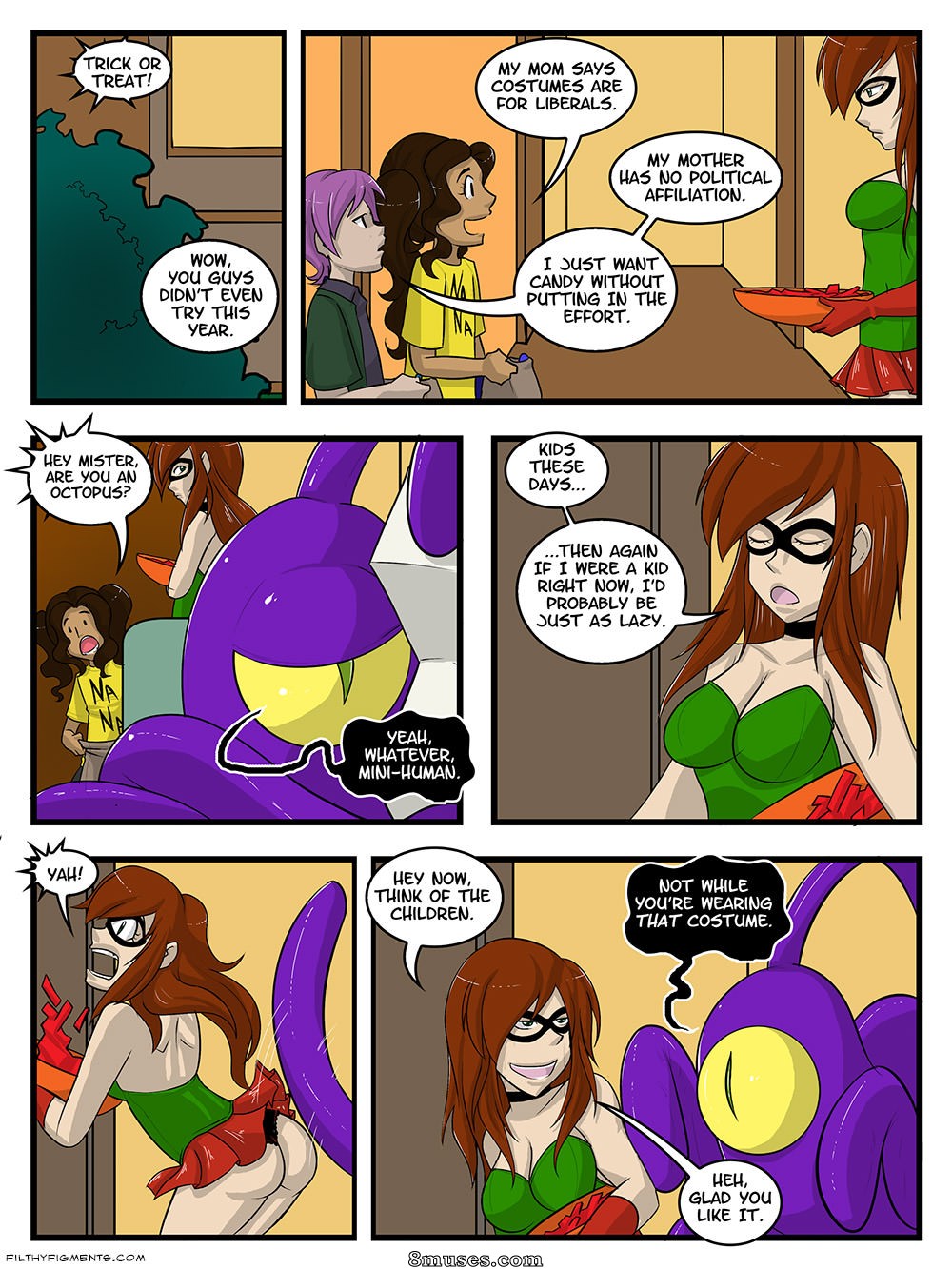 A Date with the Tentacle Monster - Halloween Special - Page 4