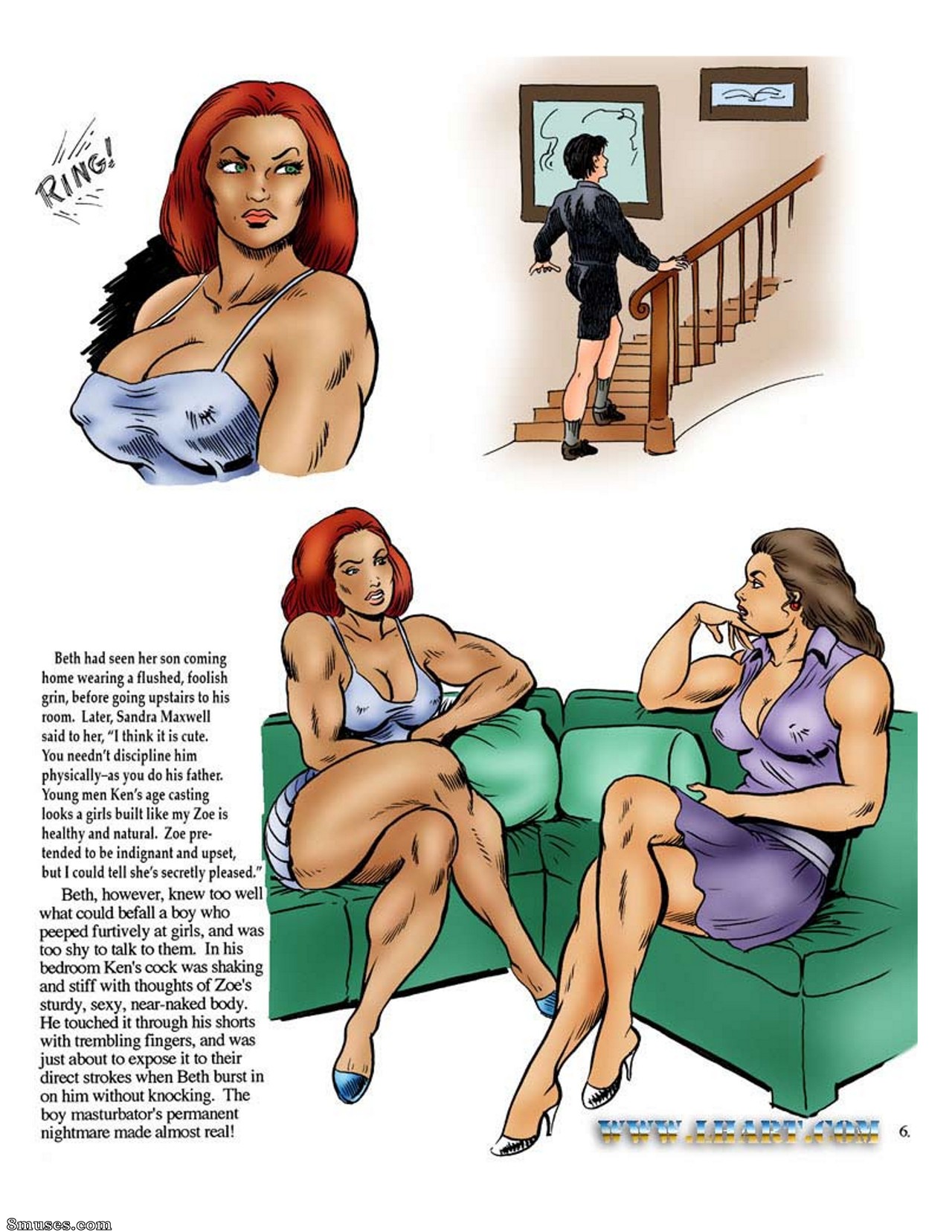 A Husband's Demise - Issue 2 - A Sons's Instruction-Destruction - Page 8