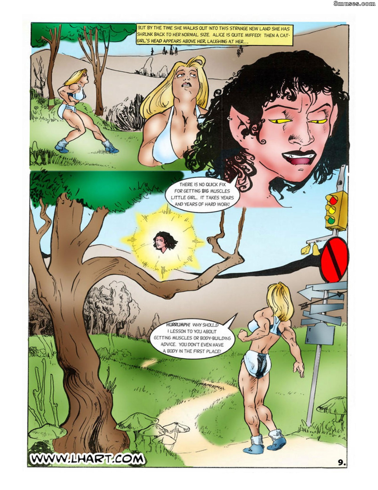 Alice em Musculolândia - Edição 1 - Página 9