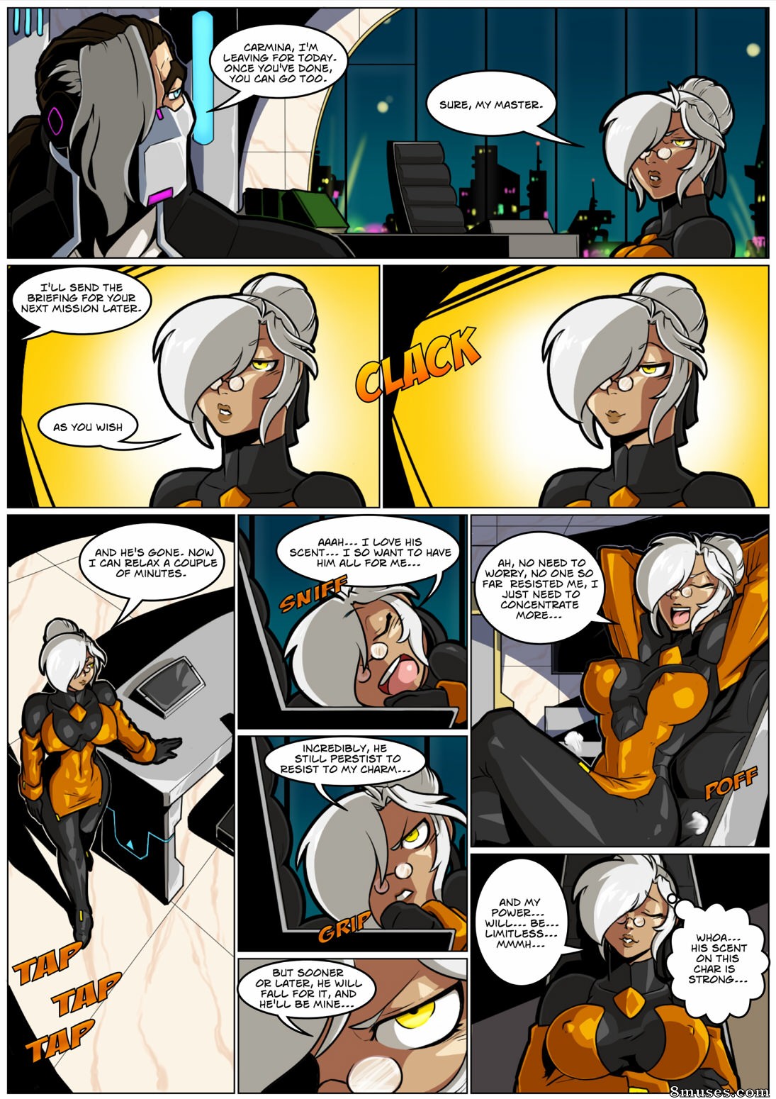 MAD-Project Comics - Luxúria nas Estrelas - Segredos de Secretária - Página 1