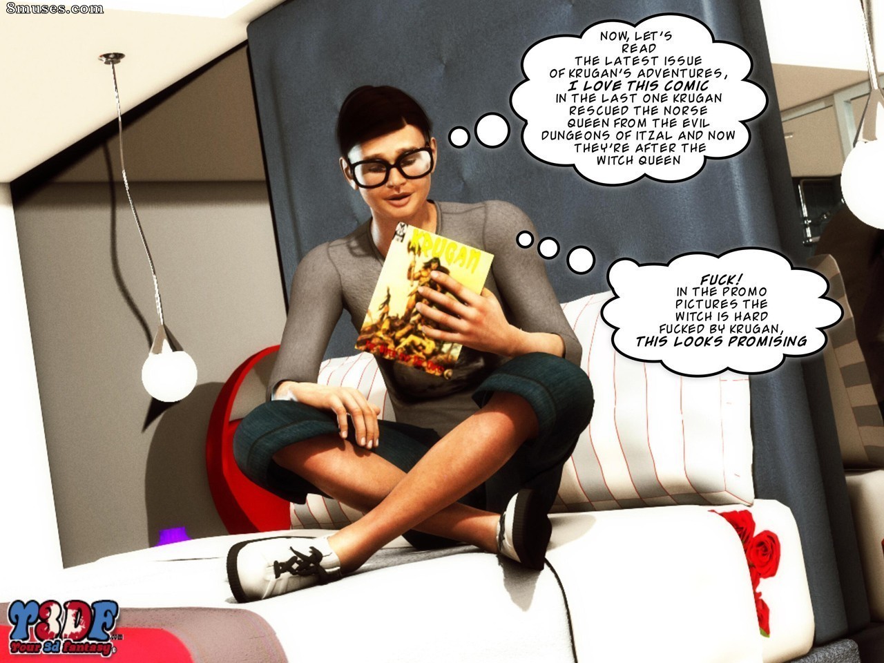 Y3DF - Your3DFantasy.com Comics - OILY - Página 15