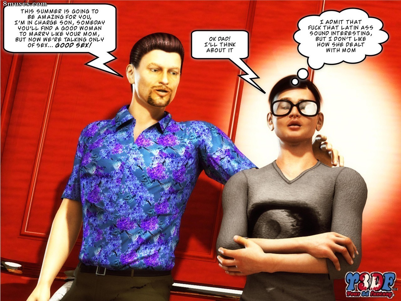 Y3DF - Your3DFantasy.com Comics - OILY - Página 12