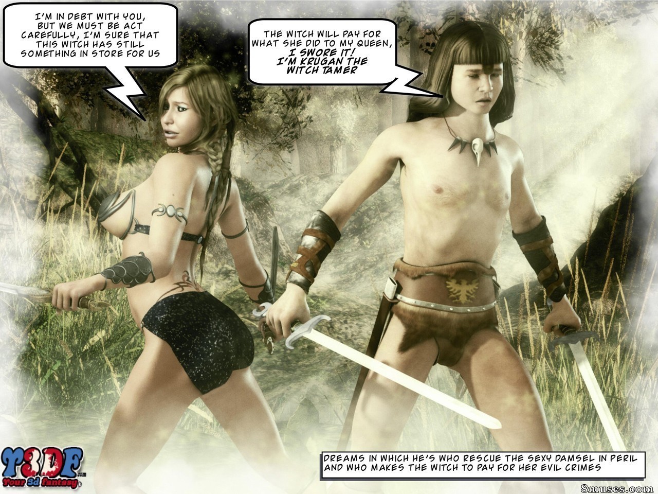 Y3DF - Your3DFantasy.com Comics - OILY - Page 22