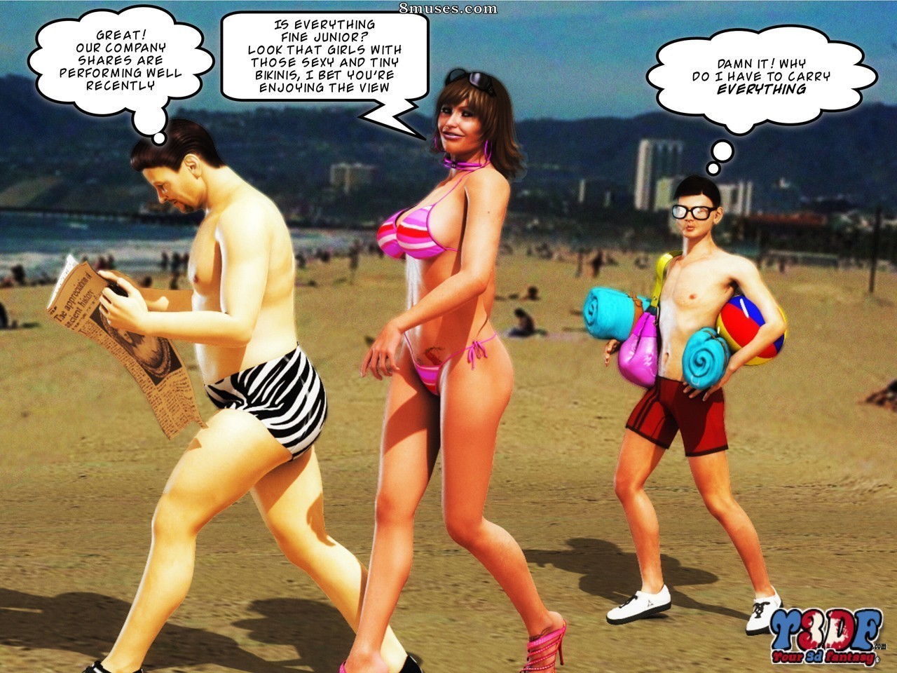 Y3DF - Your3DFantasy.com Comics - OILY - Page 43