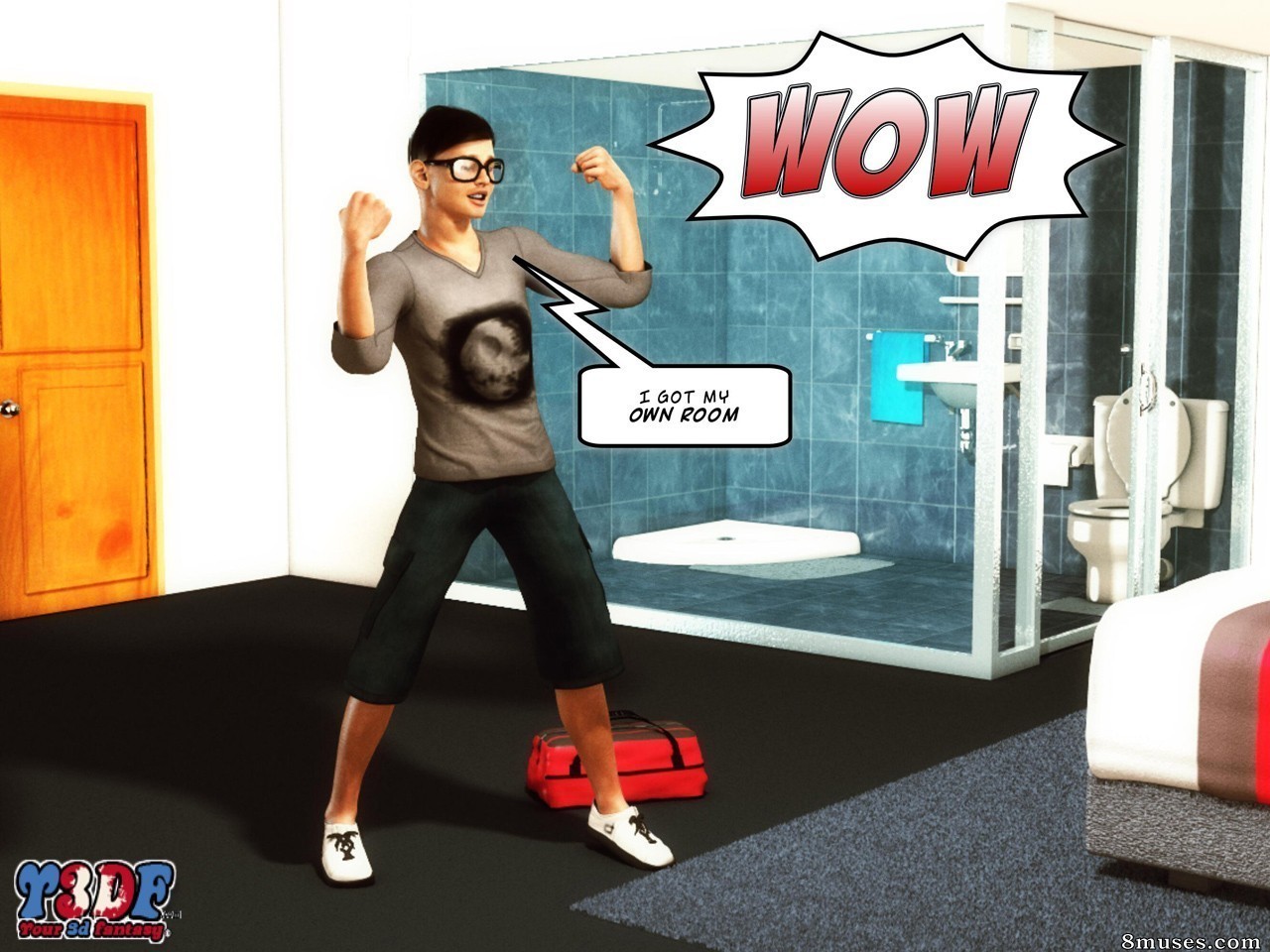 Y3DF - Your3DFantasy.com Comics - OILY - Página 14