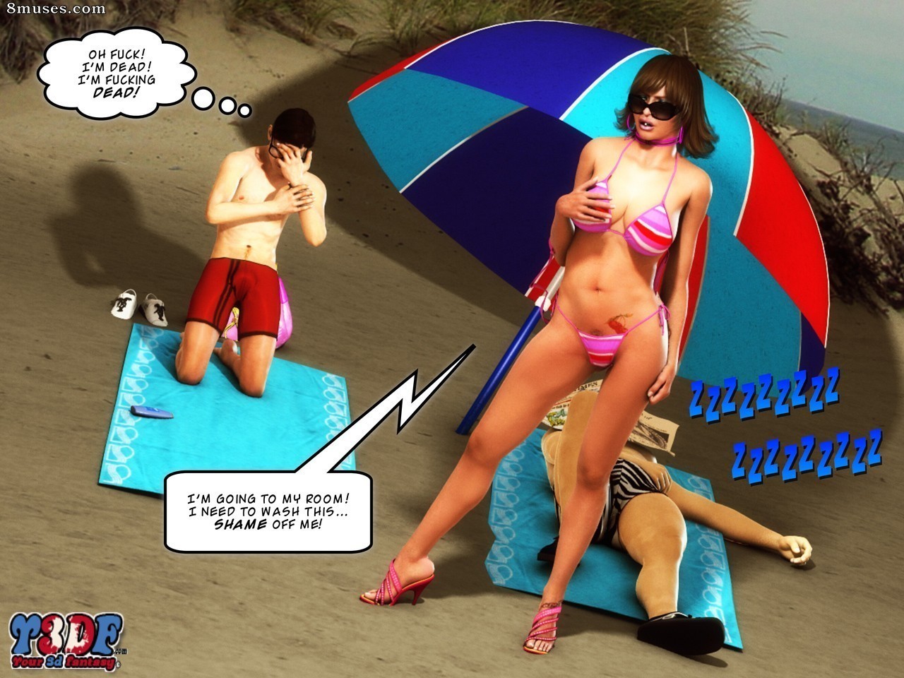 Y3DF - Your3DFantasy.com Comics - OILY - Página 78