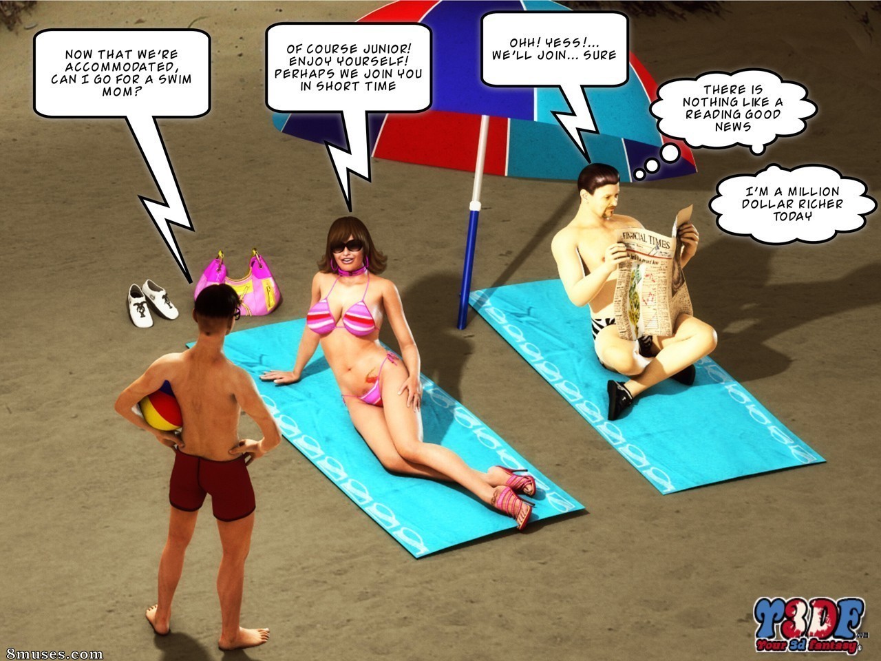 Y3DF - Your3DFantasy.com Comics - OILY - Page 45