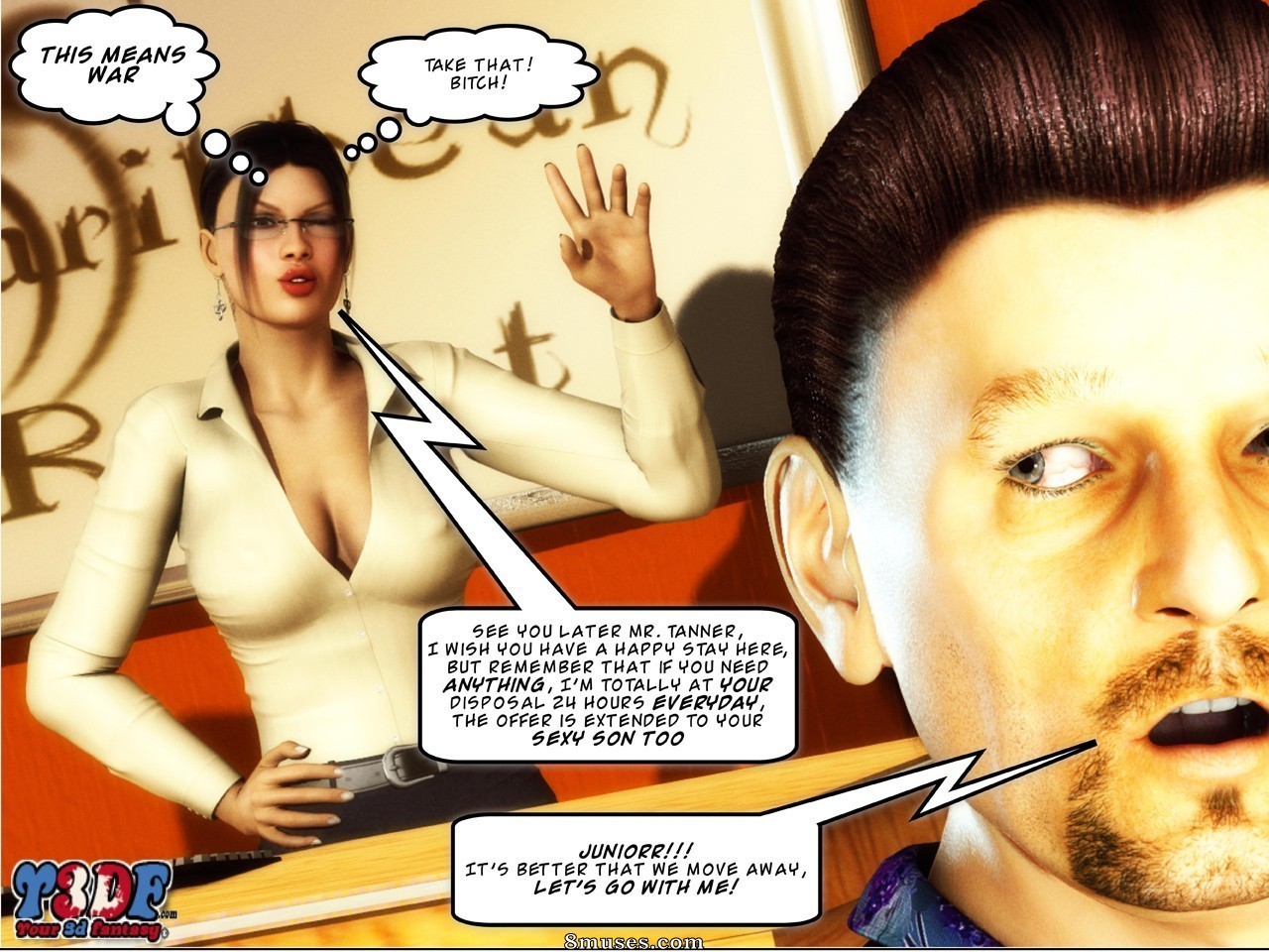 Y3DF - Your3DFantasy.com Comics - OILY - Page 8