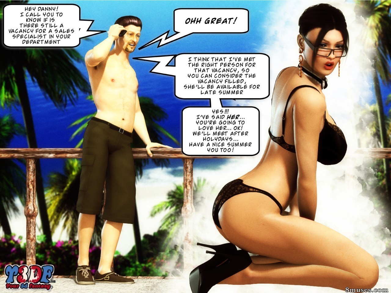 Y3DF - Your3DFantasy.com Comics - OILY - Página 27