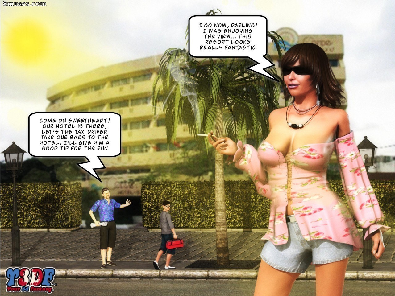 Y3DF - Your3DFantasy.com Comics - OILY - Página 2