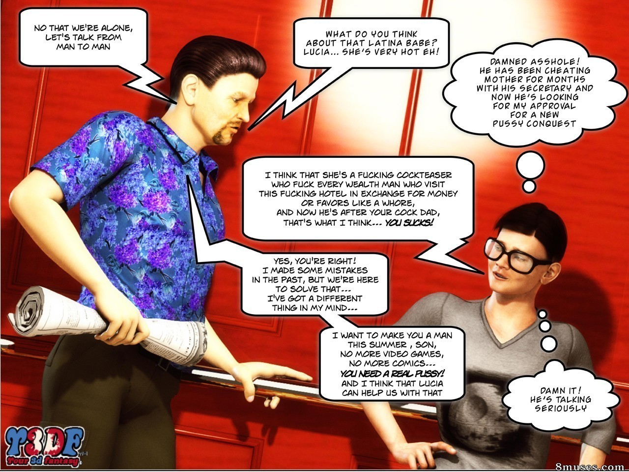 Y3DF - Your3DFantasy.com Comics - OILY - Page 11