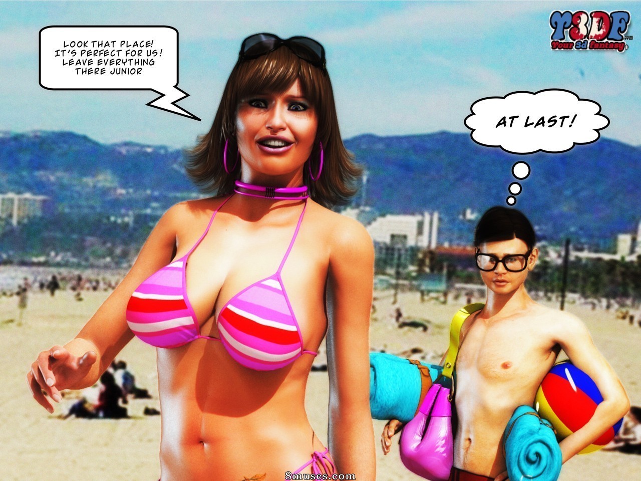 Y3DF - Your3DFantasy.com Comics - OILY - Page 44