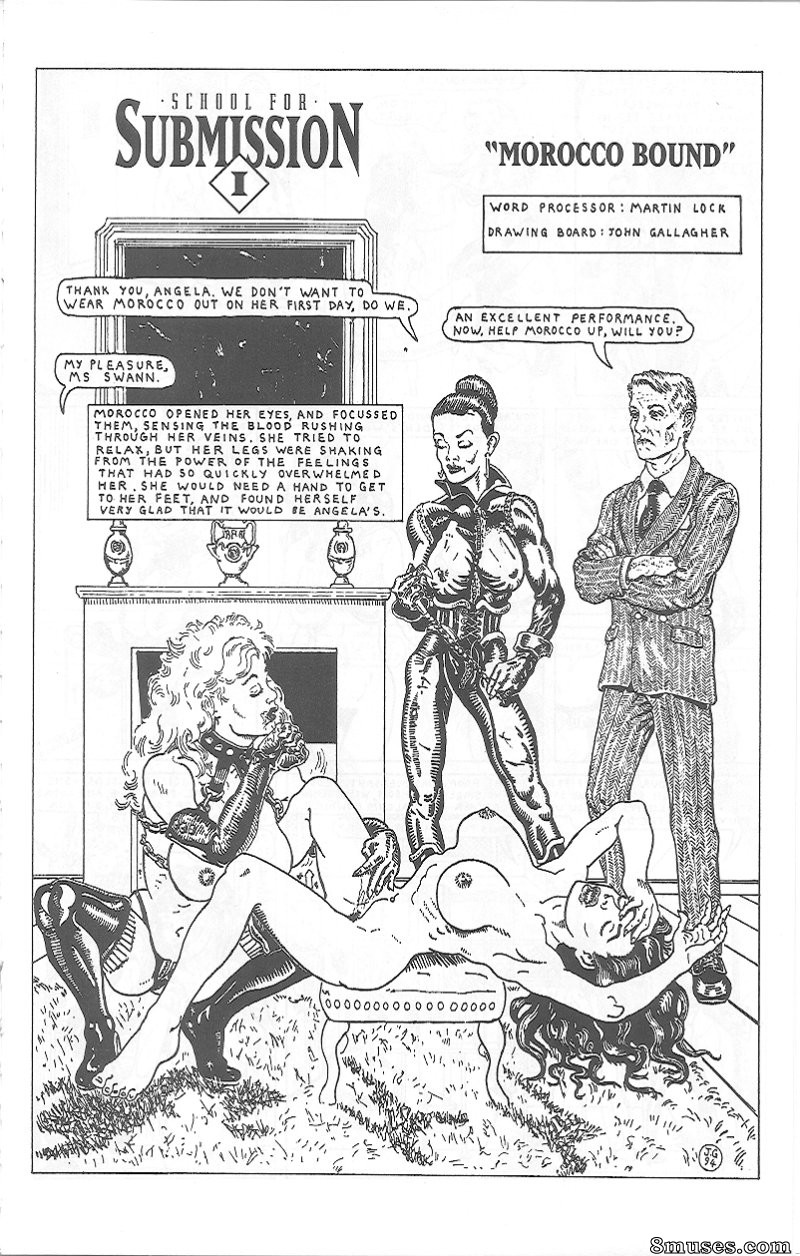 EROS Comics - Escola de submissão - Página 11