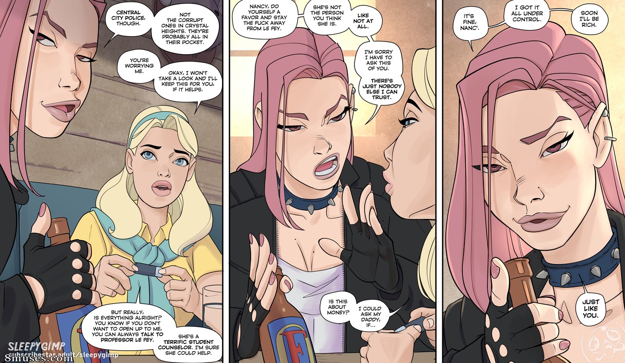 SleepyGimp - Nancy Templeton in - To Break a Thief - Page 4