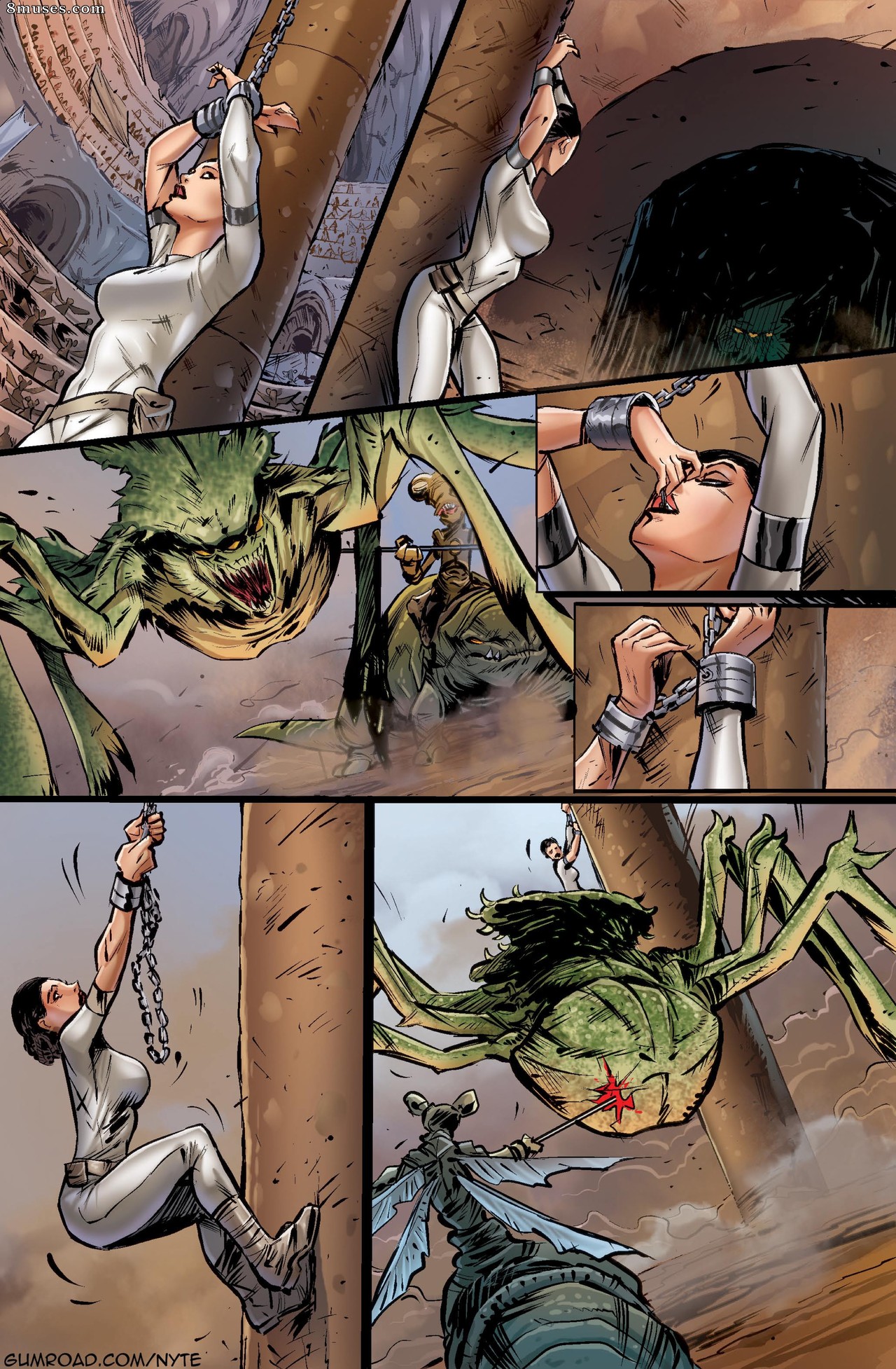 Nyte Vore Comics - Série Guerra nas Estrelas - Padmé - Página 10