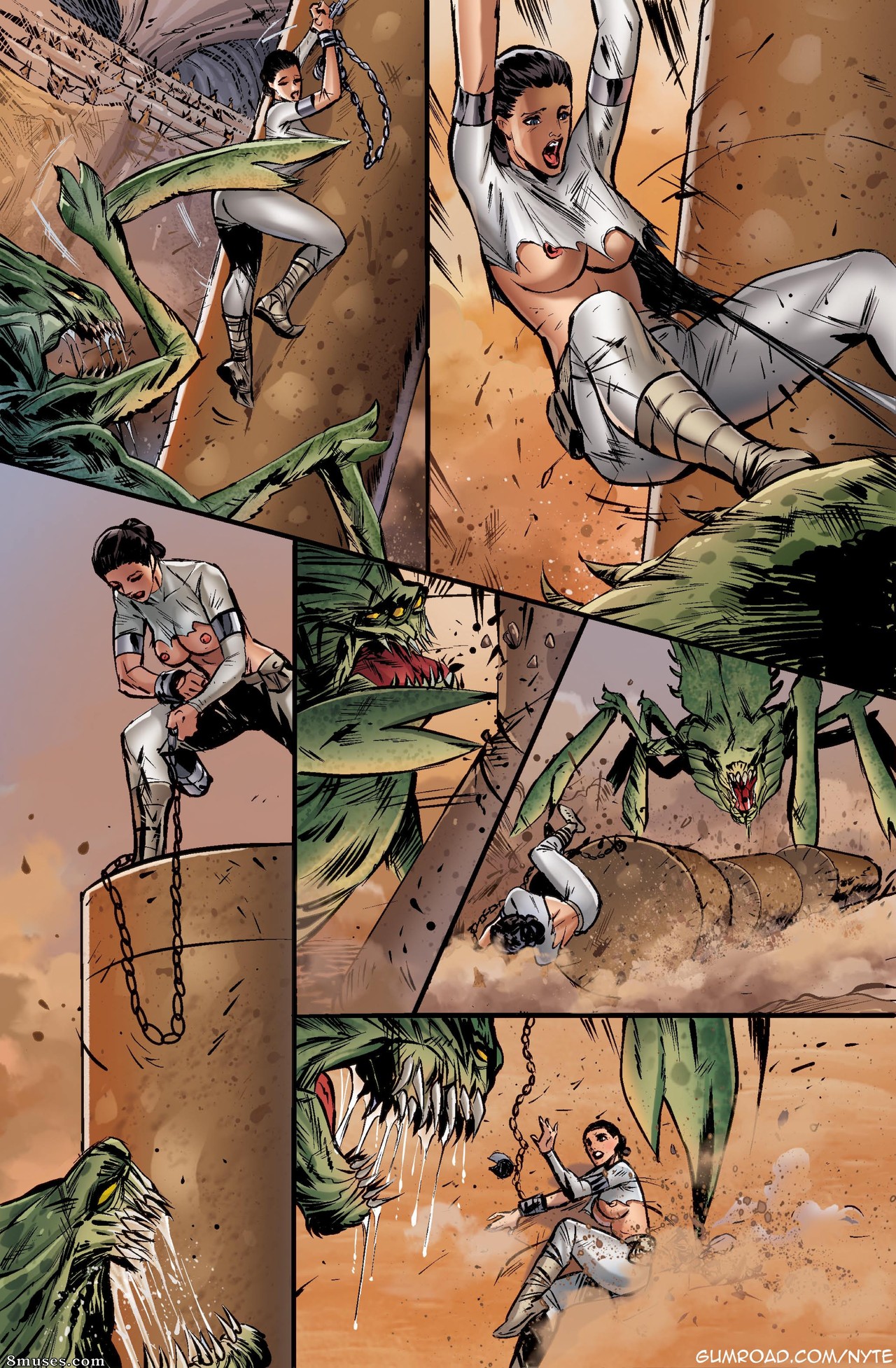 Nyte Vore Comics - Série Guerra nas Estrelas - Padmé - Página 11
