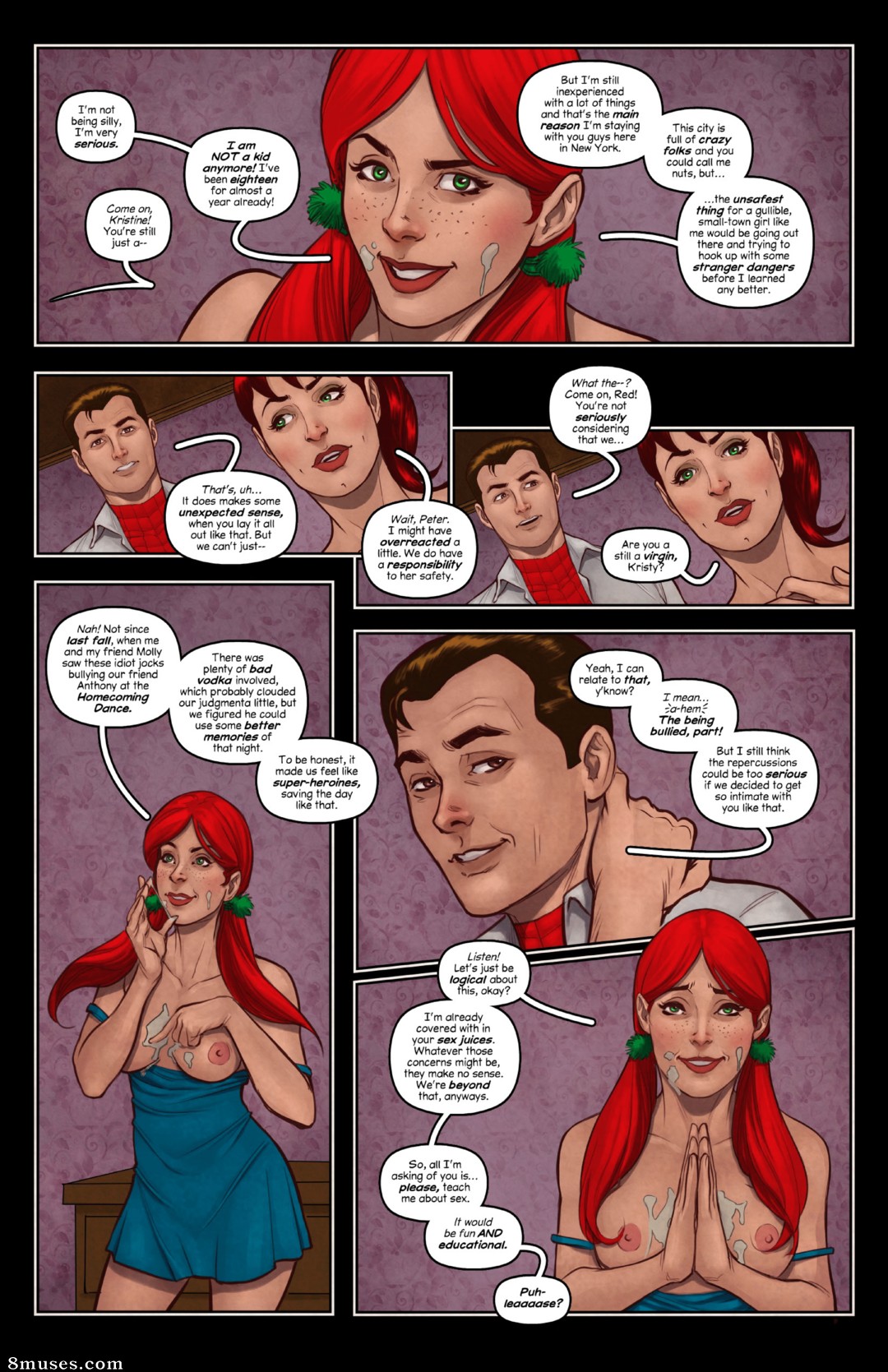 Tracy Scops Comics - Wet Times with the Parkers - Page 6