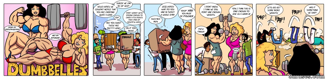 Mighty Female Muscle Comix - Dumb Belles - Page 6