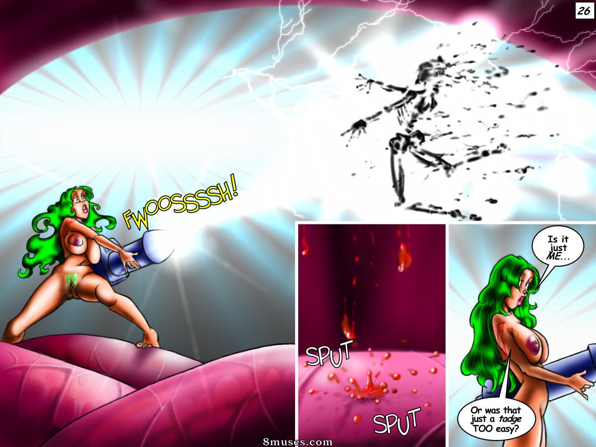 Jaxtraw Studios Comics - Lucy Lastique - 03 - Naked Singularity - Page 32