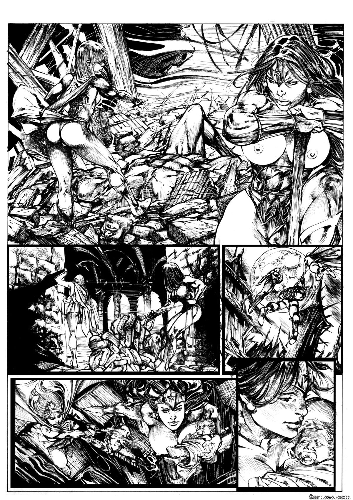 Wonder Woman contre le Seigneur de la guerre - Partie 3-4 - Page 39