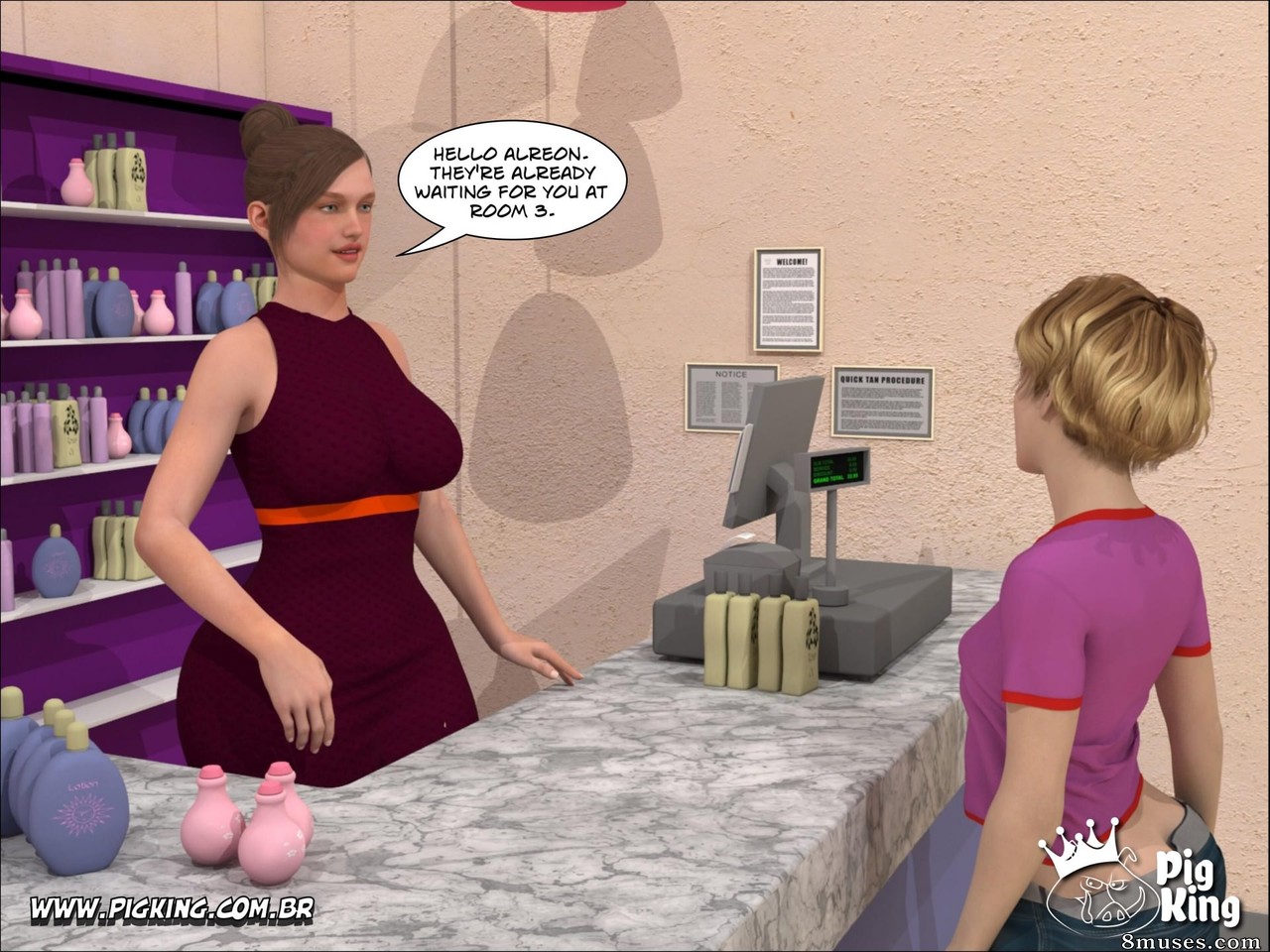 PigKing - CrazyDad Comics - Crossdressing - Página 6