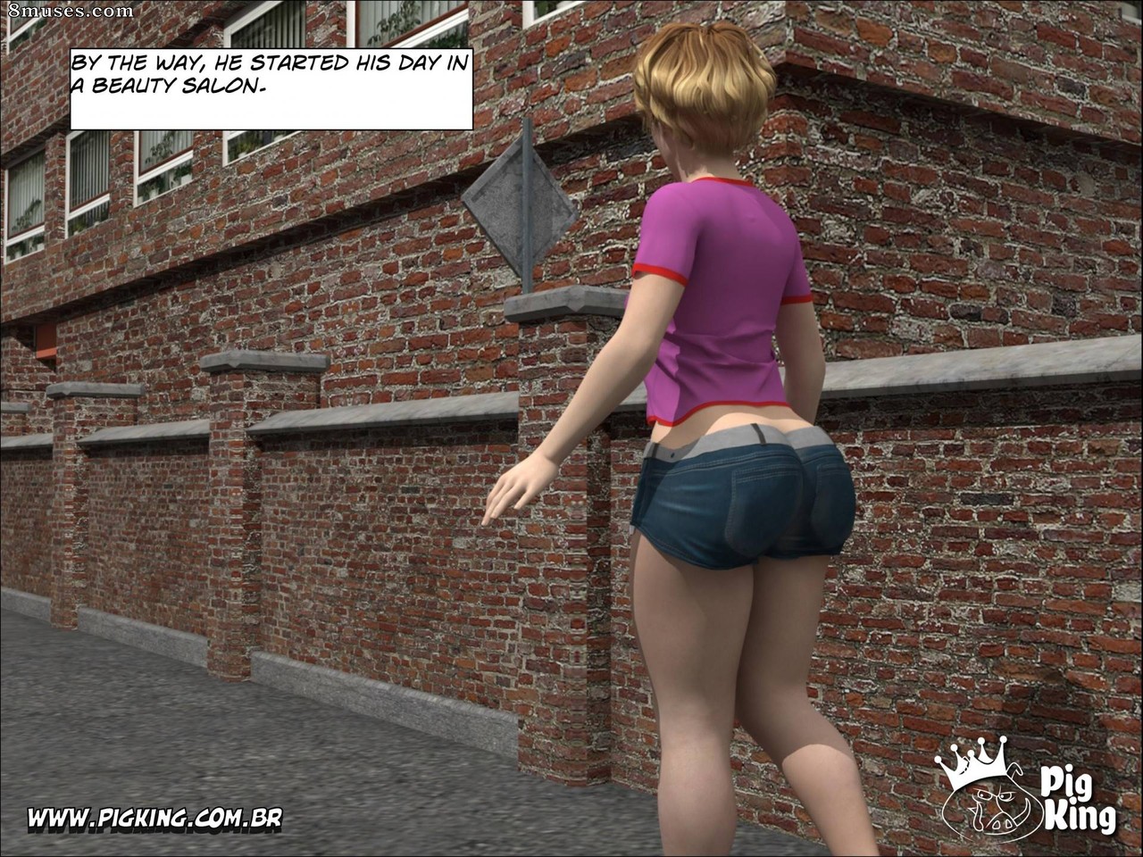 PigKing - CrazyDad Comics - Crossdressing - Página 4