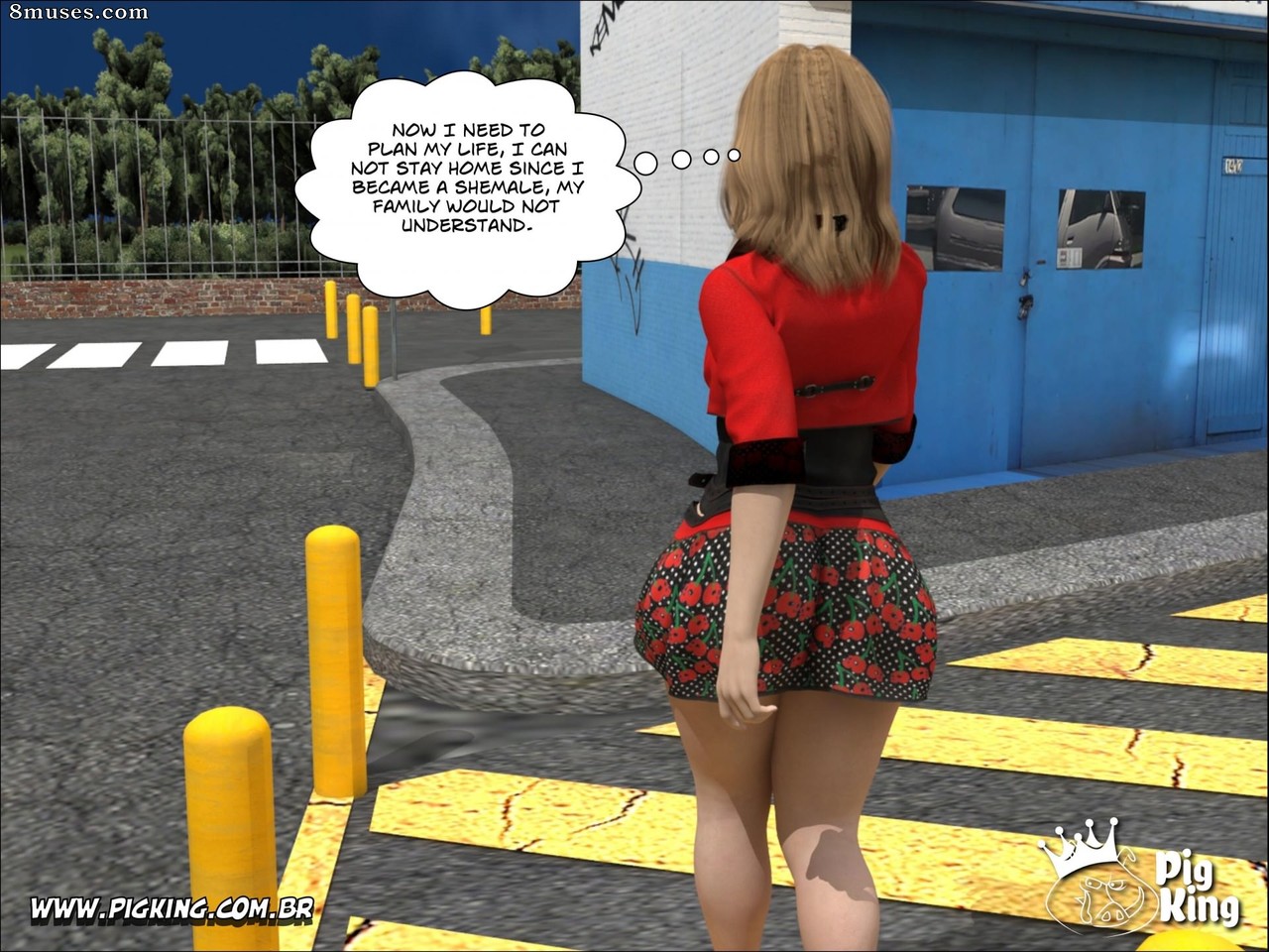 PigKing - CrazyDad Comics - Crossdressing - Página 13