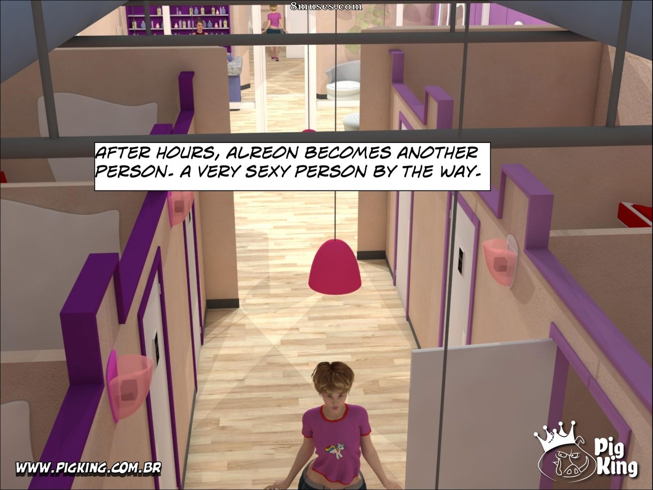 PigKing - CrazyDad Comics - Crossdressing - Página 8