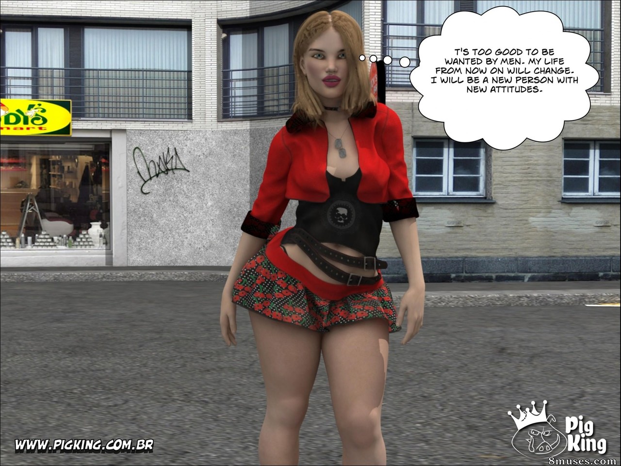 PigKing - CrazyDad Comics - Crossdressing - Página 10