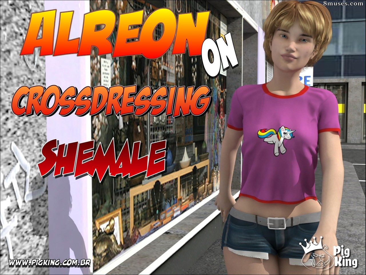 PigKing - CrazyDad Comics - Crossdressing - Página 1