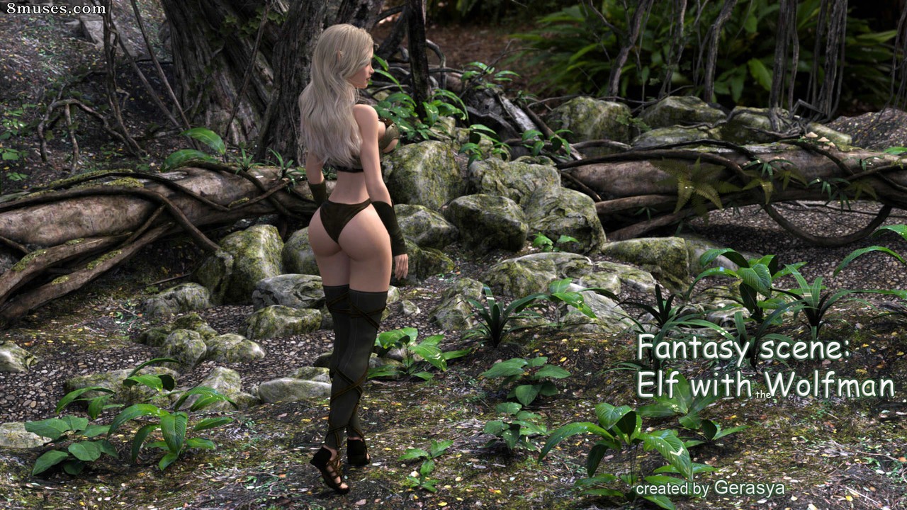 Gerasya - Elf with the Wolfman - Page 1
