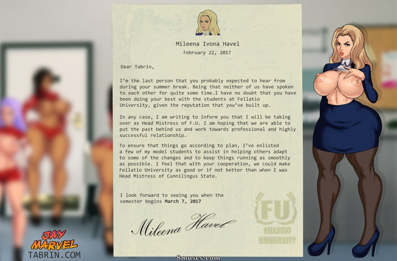Tabrin - Universidade de Fellatio - Página 3