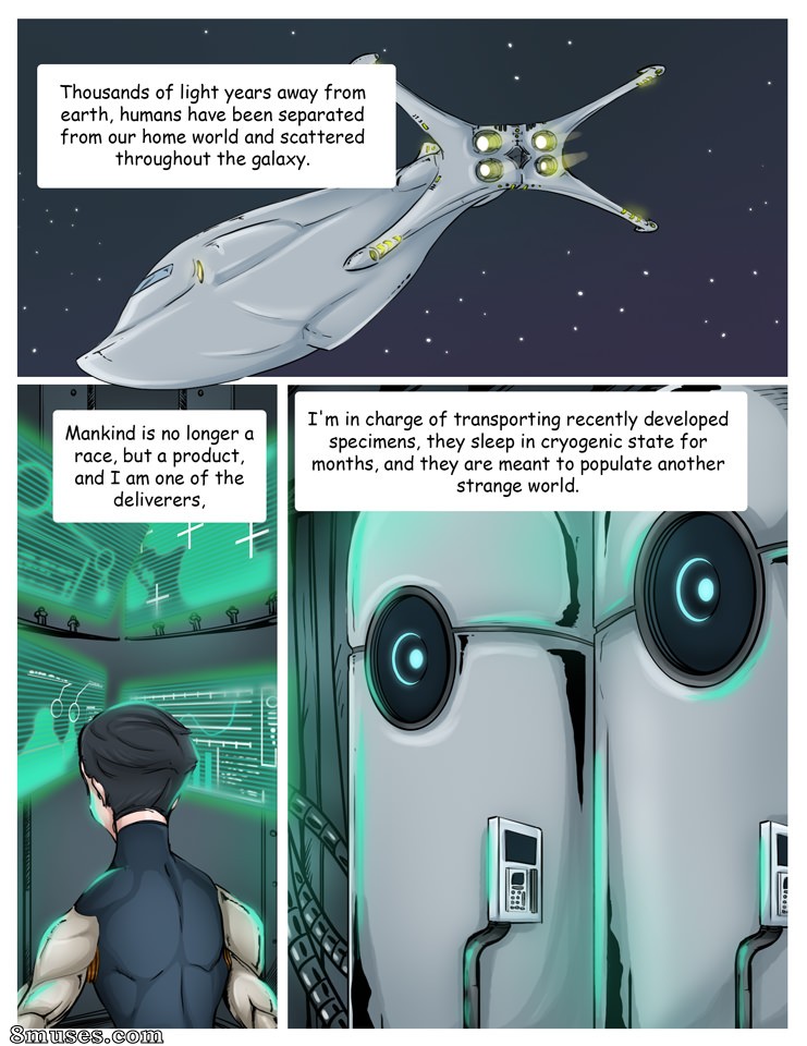 Kajimateria Comics - Outer Space Delivery - Page 2
