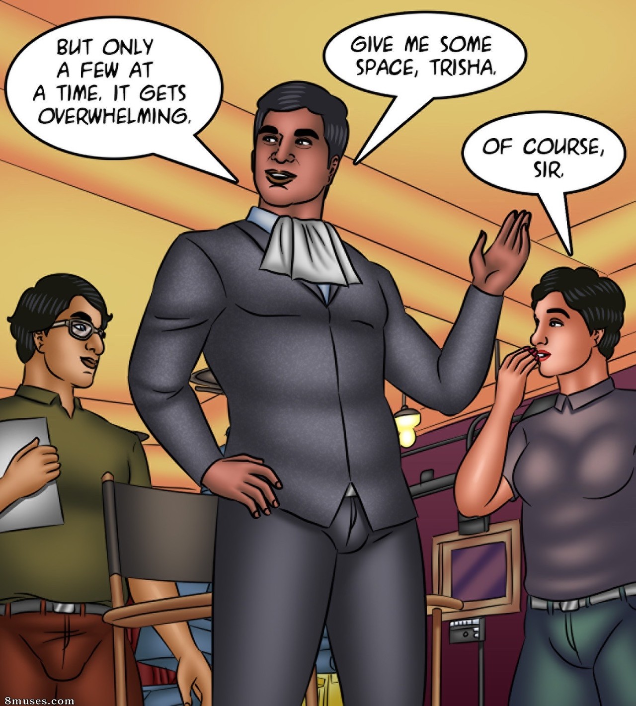 Kirtu.com Comics - Savita Bhabhi - Épisode 129 - Aller à Bollywood - Page 8