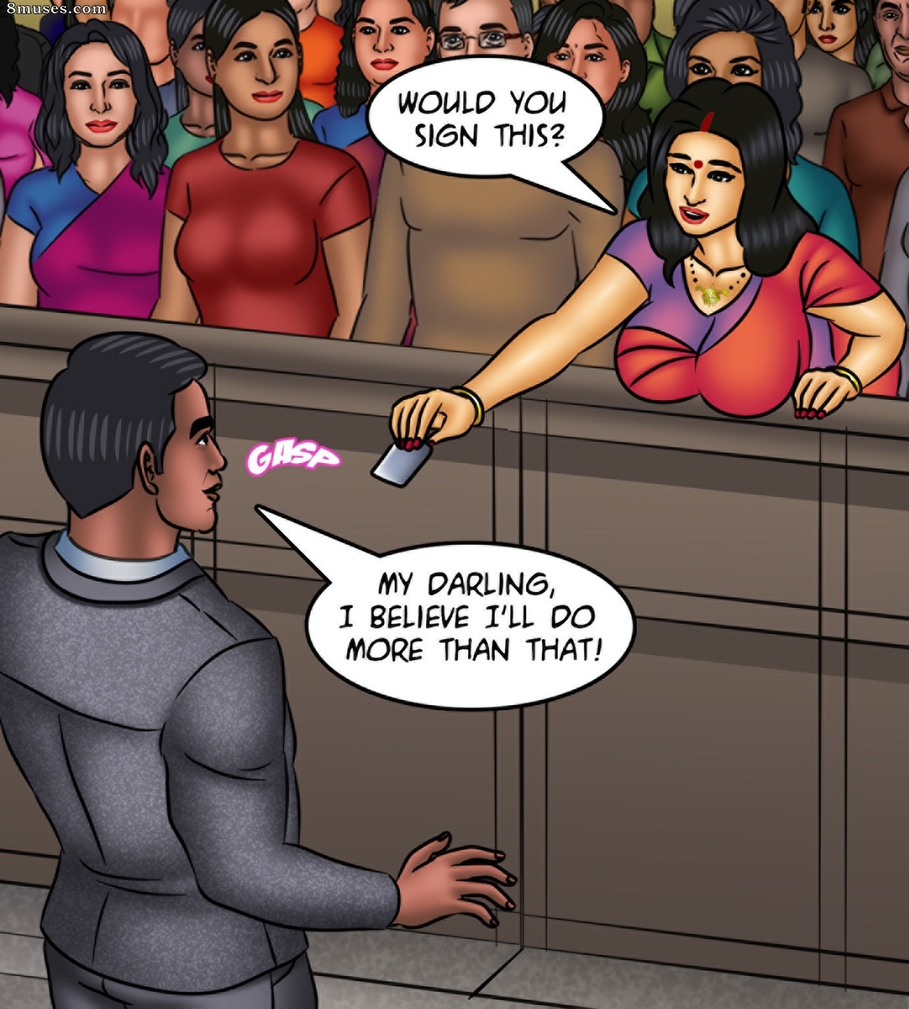 Kirtu.com Comics - Savita Bhabhi - Épisode 129 - Aller à Bollywood - Page 35